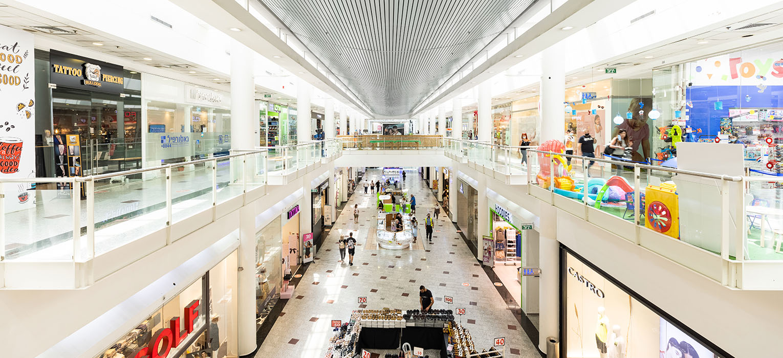 inside azrieli haifa mall 4