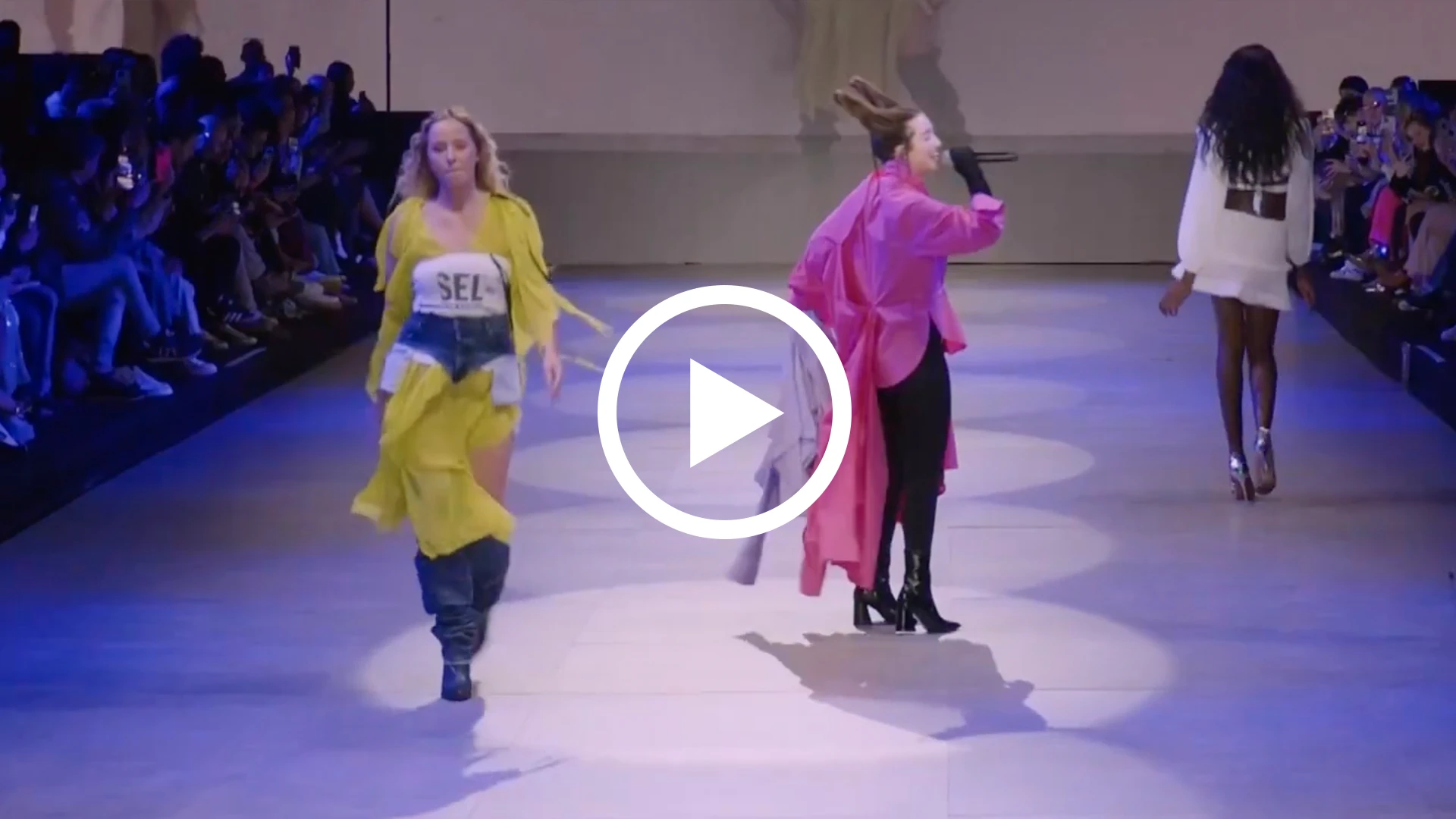 fashion week catwalk